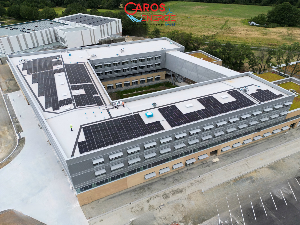 Installation photovoltaïque au lycée polyvalent de St Philbert-de-Grand-lieu